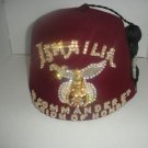 VINTAGE MASONIC FREEMASON FEZ ISMALIA WITH PIN