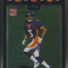 2008 TOPPS CHROME EDDIE ROYAL RC TC270 BRONCOS