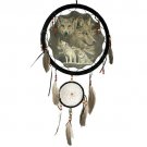 13" Wolf Dream Catcher