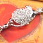 SN058 Crystal Mouse Dangle Silver Pendant Necklace Best Gift Idea