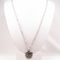 SN075 Crystal Skull Silver Pendant Necklace Best Gift Idea