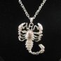 SN344 Crystal Scorpian Silver Pendant Necklace Best Gift Idea