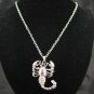 SN344 Crystal Scorpian Silver Pendant Necklace Best Gift Idea