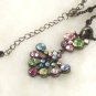 SN084 Elegant Colorful Funky Owl Black Pendant Necklace Best Gift Idea