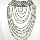 SN089 Elegant Cocktail Victorian Style Beads Necklace Best Gift Idea