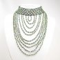 SN089 Elegant Cocktail Victorian Style Beads Necklace Best Gift Idea