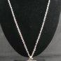sn095 Elegant 26" Long Crystal Cherry Silver Pendant Necklace Best Gift Idea