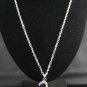 SN097 Elegant 26" Long Crystal Scorpion Silver Pendant Necklace Best Gift Idea