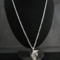 SN101 Elegant 26" Long Crystal Dolphin Silver Pendant Necklace Best Gift Idea