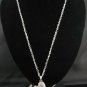 SN104 Elegant Crystal Heart Silver Pendant Necklace Best Gift Idea