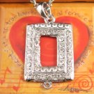 SN125 Elegant Crystal Silver Pendant Necklace Best Gift Idea