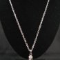 SN135 Elegant Crystal Silver Cross Pendant Necklace Best Gift Idea