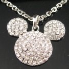 SN141 Elegant  Crystal Silver Pendant Necklace Best Gift Idea