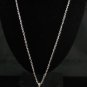 SN150 Elegant Crystal Pear Heart Silver Pendant Necklace Best Gift Idea