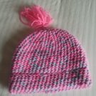 Pink & White Pom-Pom