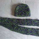 Grape & Lime Scarf set