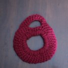 Burgandy Towel hanger