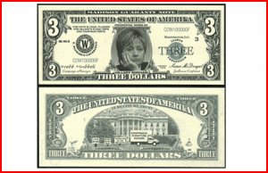 real 3 dollar bill