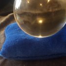 Crystal Ball Herbed Pillow Stand For Wiccan Sphere Healing & Dividation