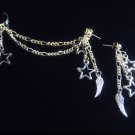 Wings Of The Night Silver Plated Ear Cuffs Set