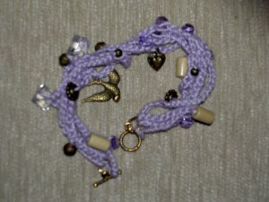 Violet Bracelet Crochet