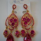 Pink Chandelier Earrings