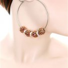 Gold Basketball Wives Inspired Earrings