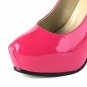 New ysl shoes pink patent leather high heels shoes