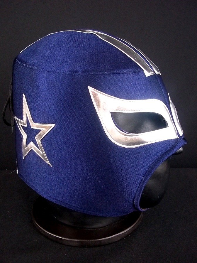 UNOFFICIAL NFL DALLAS COWBOYS FOAM Mexican Lucha Libre Luchador Mask