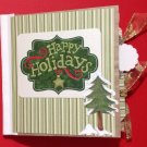 Paper Therapy Mini Scrapbook-Happy Holidays