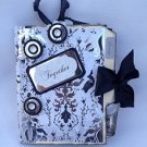 Paper Therapy Mni Scrapbook-Blk & White