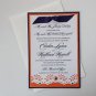 Paper Therapy Flat Invitation w/Flower Border