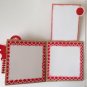 Paper Therapy Red & White-Dream Mini Scrapbook