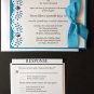 Paper Therapy | Flat Double Layered | Invitation| Side Ribbon