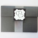 Paper Therapy | Stamped | Pocket Fold Invitation w/ribbon