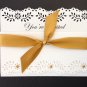 Paper Therapy | Tri-Fold | Invitation w/Ribbon