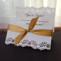 Paper Therapy | Tri-Fold | Invitation w/Ribbon