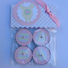 Paper Therapy Baby Shower Tealight Candle Party Favor-Boy or Girl