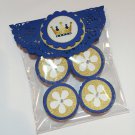 Paper Therapy Baby Shower Tealight Candle Party Favor-Prince
