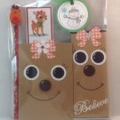 Reindeer Girl Notebook | Candy Bar | Stocking Stuffer | Christmas Gift | Party Favor