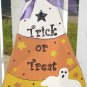 Halloween Candy Corn Hand Painted Wooden Swag