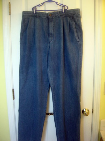 Savane 38x34 mens pleated jeans 38 x 34 NICE!