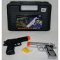 Black and Silver Airsoft Combo Pack w/ Carrying Case