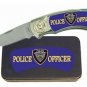 Police Knife in Metal Tin