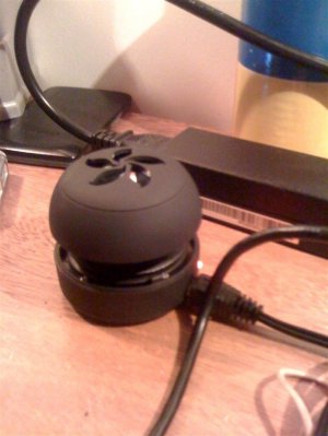 Hamburger Mini Speaker for PC Laptop (Black