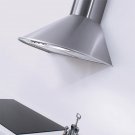 Range Hood Stainless Steel Round Front 24" CH-106 NT AIR Made in Italy