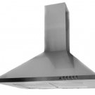 Range Hood Stainless Steel Wall Mounted 24" CH-105-CS NT AIR Made in Italy