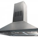 Island Range Hood Stainless Steel 36" KA-140 NT AIR Made in Italy