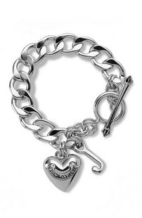 Juicy Couture Pave Silver Starter Bracelet