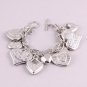 Hearts Charm Bracelet